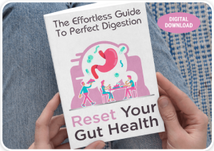 FemiPro bonus e-book “Effortless Guide to Perfect Digestion” supporting gut health and daily digestive comfort